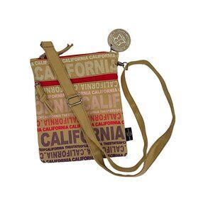 Robin Ruth California Canvas Crossbody Bag | Adjustable Strap | BOHO Chic